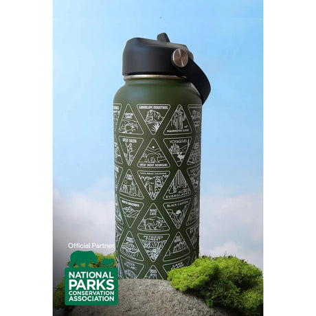 Water Bottle: Parks of the USA Bucket List