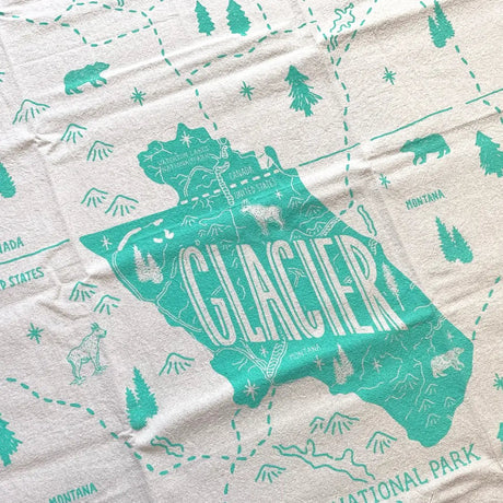 National Park Linen Tea Towels - US Park Pass