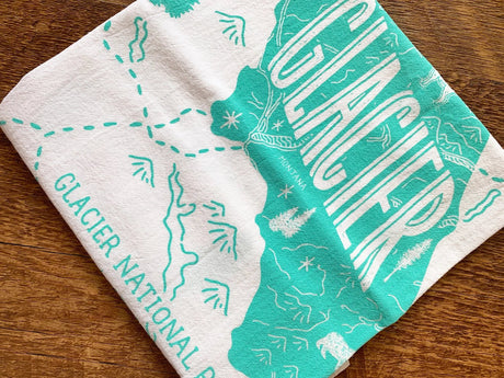 National Park Linen Tea Towels - US Park Pass