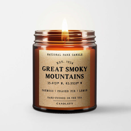 Great Smoky Mountains National Park Candle - US Park Pass