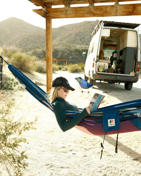 National Park Hammock, Double Hammock Comes w/ Carabi - US Park Pass