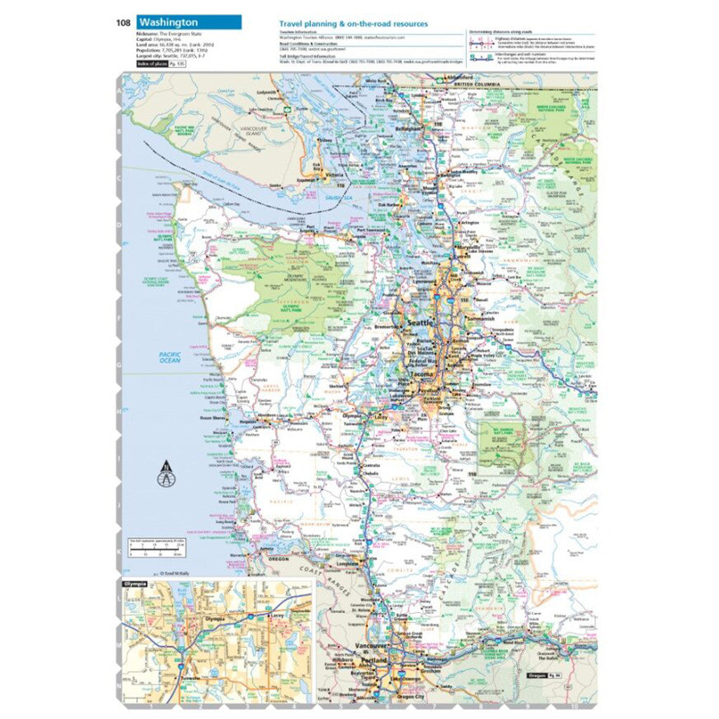 2025 Road Atlas & National Park Guide