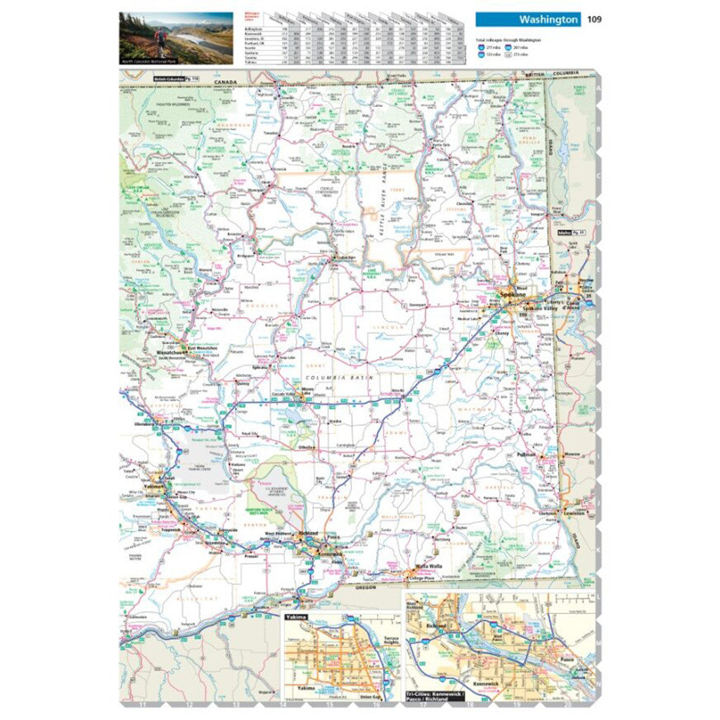 2025 Road Atlas National Park Guide US Park Pass Map2 