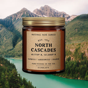 North Cascades National Park Candle - US Park Pass