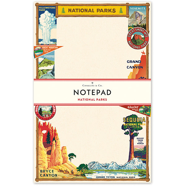 National Parks Notepads