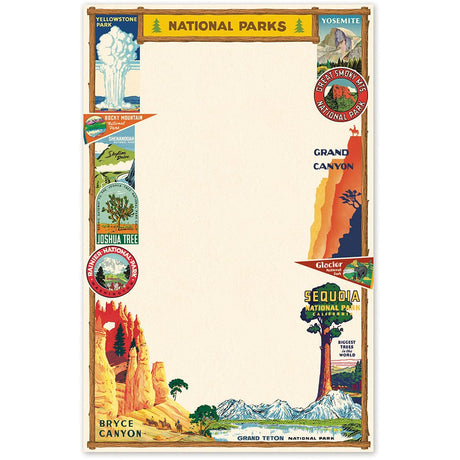 National Parks Notepads - US Park Pass