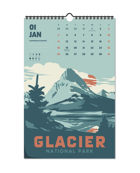 2026 National park Calendar - US Park Pass