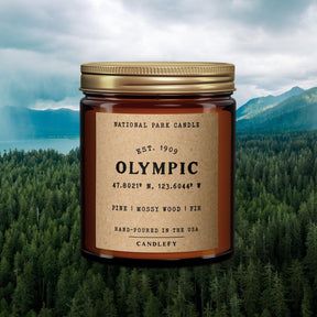 Olympic National Park Candle - US Park Pass