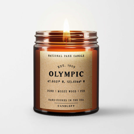 Olympic National Park Candle - US Park Pass