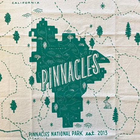 National Park Linen Tea Towels - US Park Pass