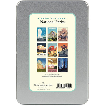 National Parks Vintage Postcards - US Park Pass