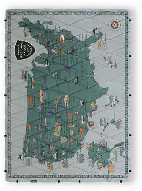 Puffer Blanket: National Park and Monuments Map - US Park Pass