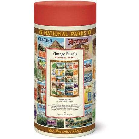 National Parks 2 1,000 Piece Puzzle - US Park Pass