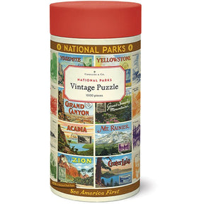 National Parks 2 1,000 Piece Puzzle - US Park Pass