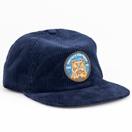 Protect Our Parks Bear Corduroy Cap - US Park Pass