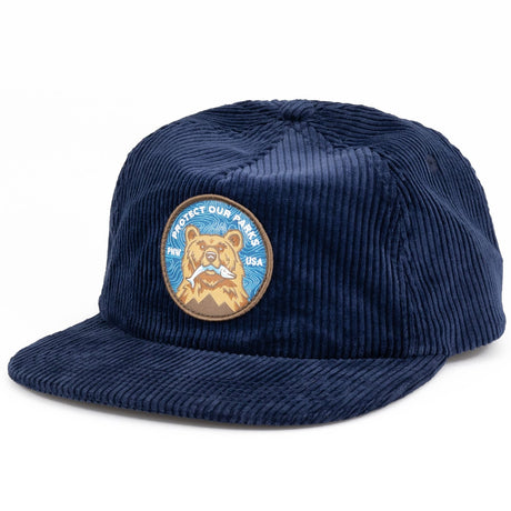 Protect Our Parks Bear Corduroy Cap - US Park Pass