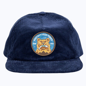 Protect Our Parks Bear Corduroy Cap - US Park Pass