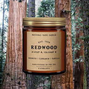 Redwood National Park Candle - US Park Pass