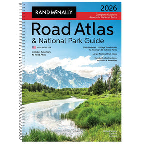 2026 Road Atlas & National Park Guide - US Park Pass
