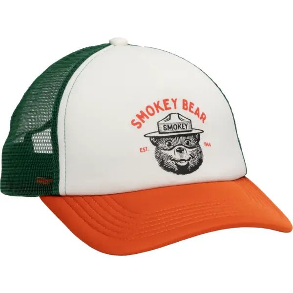 帽子 SHOMKA bear hat cream Smokey Bear Foam Trucker Hat – US Park Pass