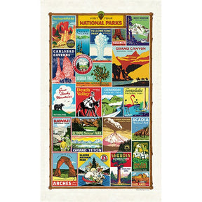 National Parks Tea Towel - US Park Pass