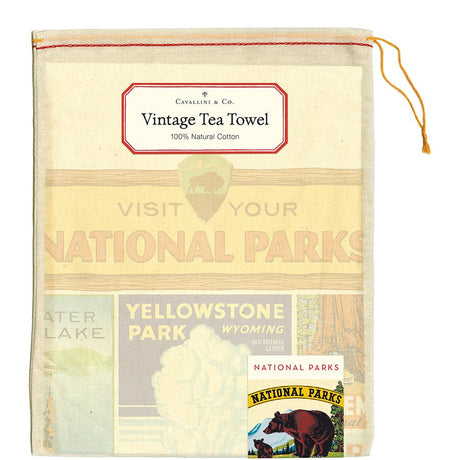 National Parks Tea Towel - US Park Pass