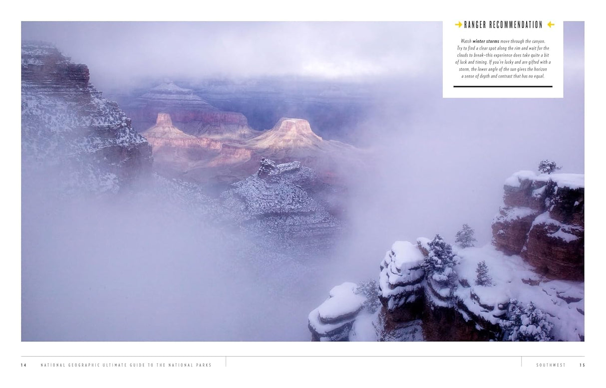 National Geographic Ultimate Guide to the National Parks A Complete Tour of All 63 U.S. Parks - US Park Pass