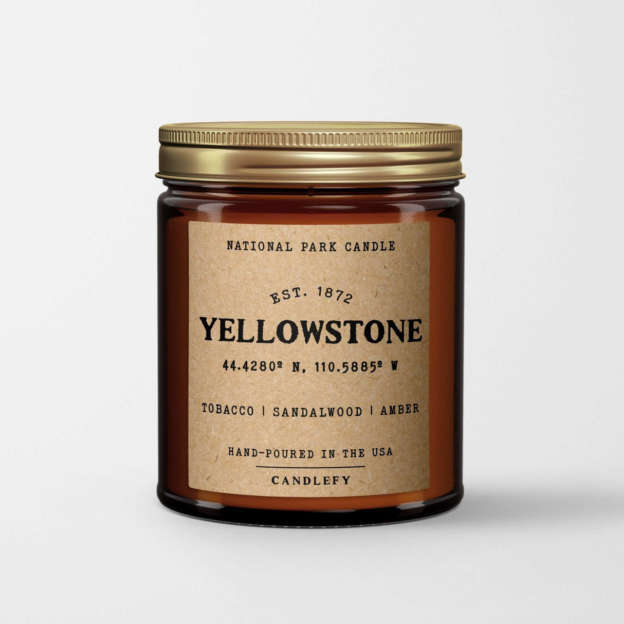 Yellowstone National Park Candle