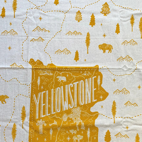 National Park Linen Tea Towels - US Park Pass