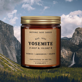 Yosemite National Park Candle - US Park Pass