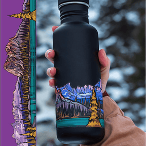 SAWTOOTHS Infinity Sticker - US Park Pass