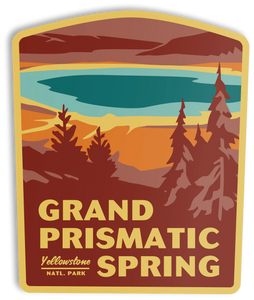Grand Prismatic Spring sticker