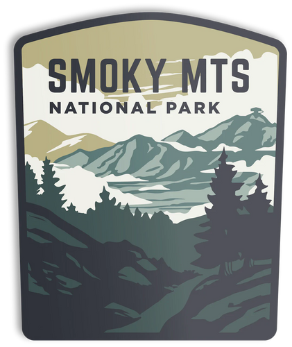 Smokey Mountain National Park sticker