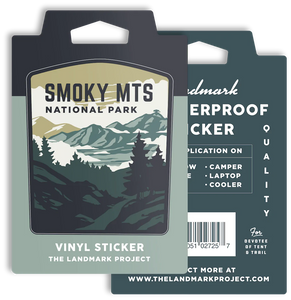 Smokey Mountain National Park sticker