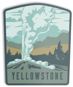 Yellowstone National Park sticker