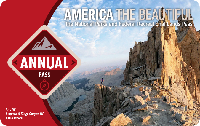 America the Beautiful National Park Pass - Expires September  30, 2024