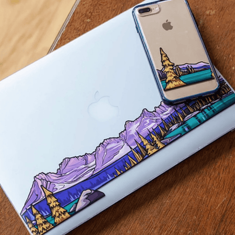 SAWTOOTHS Infinity Sticker - US Park Pass