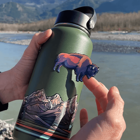 GRAND TETON Infinity Sticker - US Park Pass