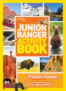 Junior Ranger Activity Book: Puzzles, Games, and Facts inspired by the U.S. National Parks!
