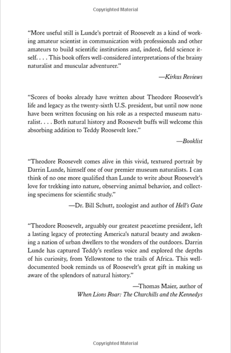 The Naturalist: Theodore Roosevelt, A Lifetime of Exploration, and the Triumph of American Natural History - US Park Pass