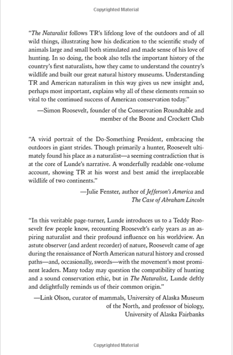 The Naturalist: Theodore Roosevelt, A Lifetime of Exploration, and the Triumph of American Natural History - US Park Pass