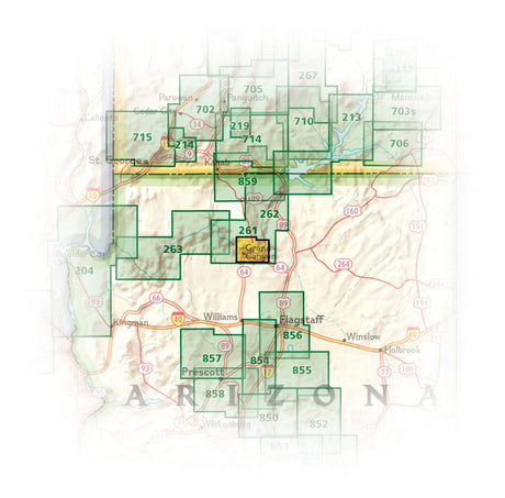 Grand Canyon National Park [Map Pack Bundle] - US Park Pass