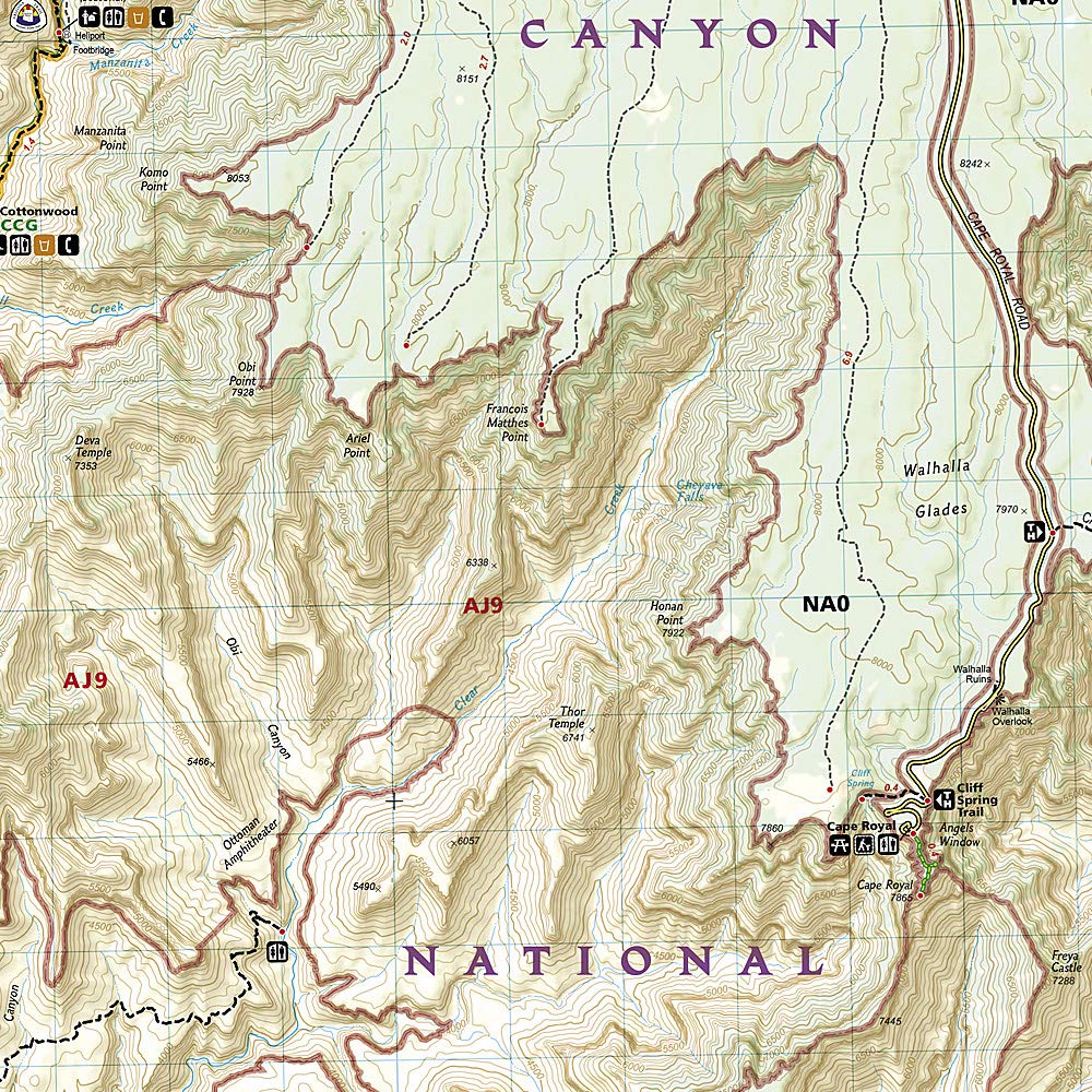 Grand Canyon National Park Map - GRANDCANYON C849409d 2c40 4c05 9ff2 55e4aafb11f1