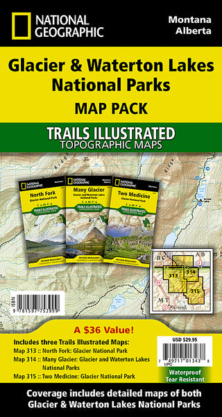 Washington National Parks Map Pack Bundle – US Park Pass