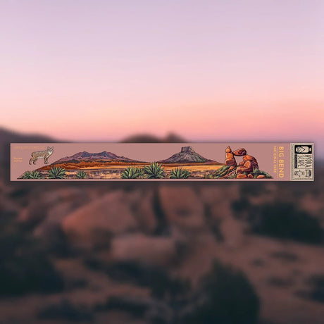 BIG BEND Infinity Sticker - US Park Pass