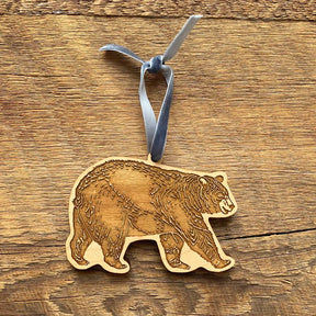 Black Bear Ornament - US Park Pass