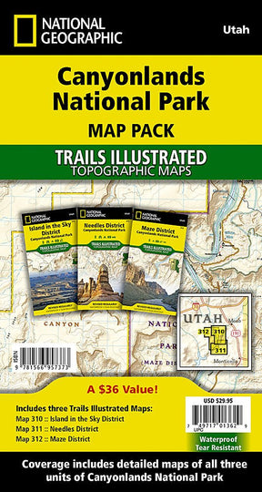 Canyonlands National Park [Map Pack Bundle] - US Park Pass