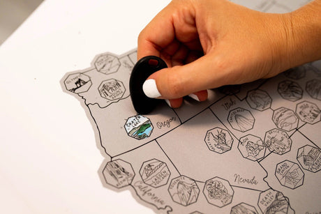 National Parks "Scratch Your Travels" Map - All 63 Parks - US Park Pass