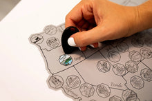 Load image into Gallery viewer, National Parks &quot;Scratch Your Travels&quot; Map - All 63 Parks