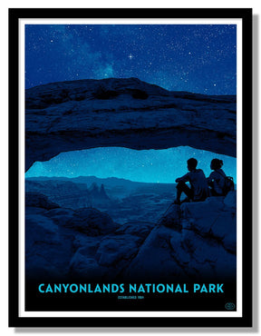 Canyonlands National Park Poster - 18" x 24" - US Park Pass